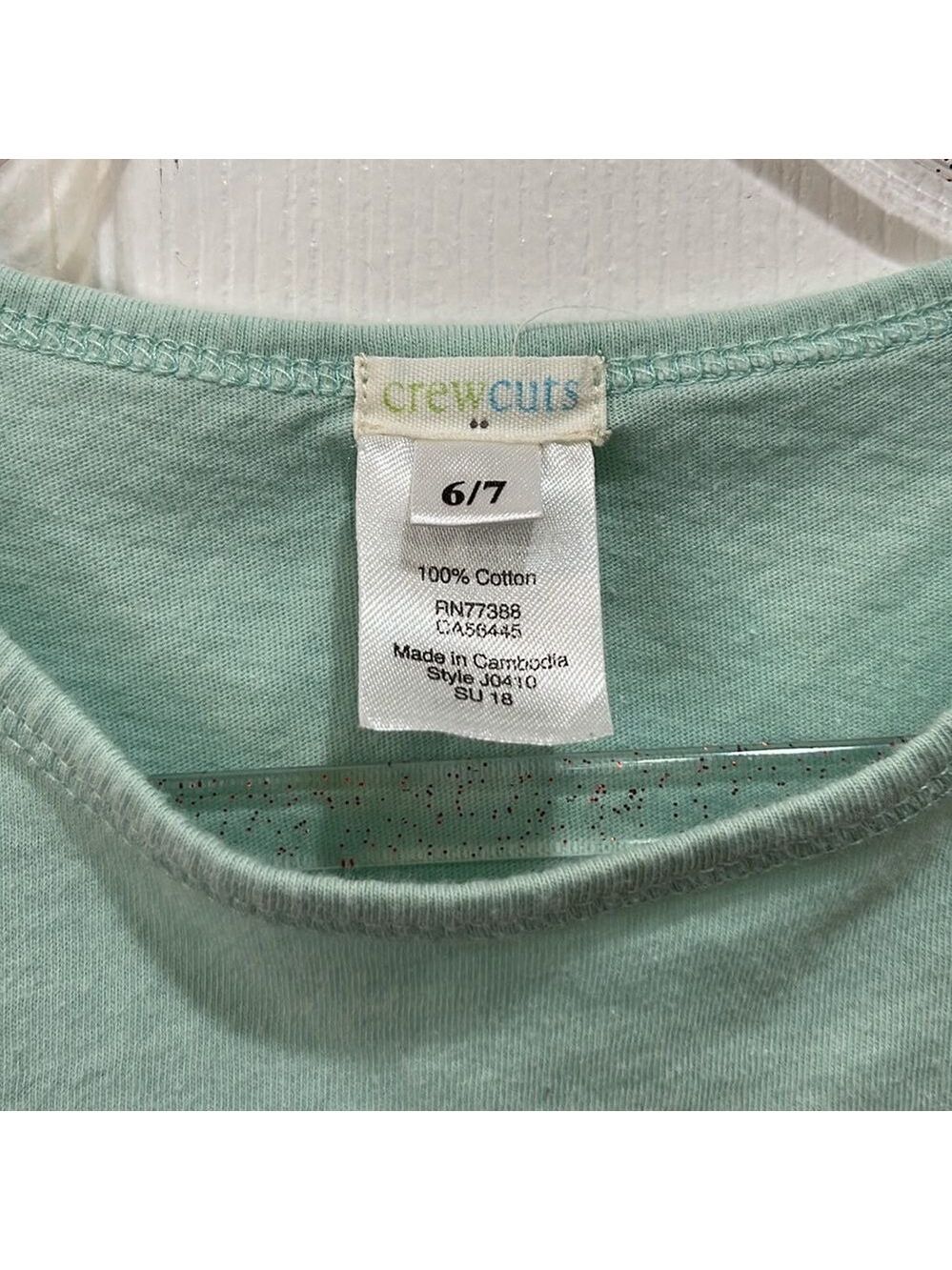 CREWCUTS SEASHELLS T-SHIRT 6/7 - Picture 3 of 3